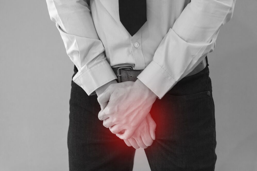groin pain due to prostatitis
