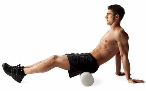 Rolling exercises for prostatitis