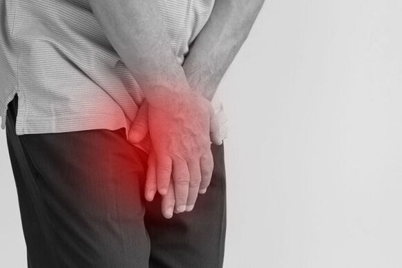 Throbbing pain in the groin
